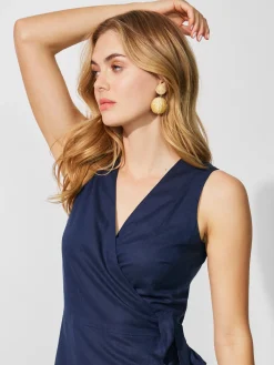 J.McLaughlin J.McL X Rebecca De Ravenel Rattan Post Earrings-Women Shoes & Accessories