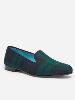 J.McLaughlin J.McL X Stubbs Wootton Slippers In Plaid- Shoes & Accessories|Loafers