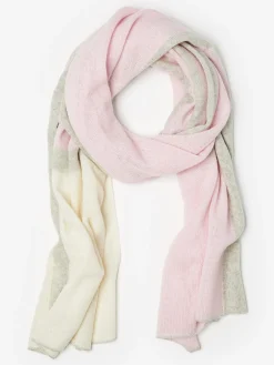 J.McLaughlin Jolene Cashmere Scarf In Color Block-Women Shoes & Accessories|Scarves