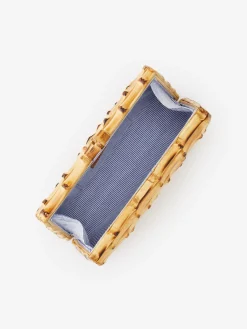J.McLaughlin Kendra Bamboo Clutch-Women Shoes & Accessories|Clutches