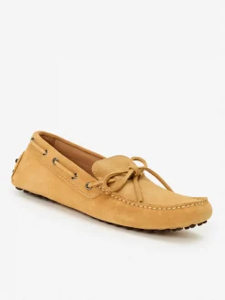 J.McLaughlin Linus Suede Driving Mocassins- Shoes & Accessories|Loafers