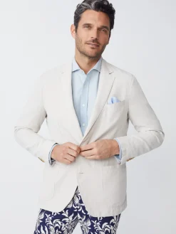 J.McLaughlin Lisbon Linen Blazer- Jackets & Outerwear|Sport Coats