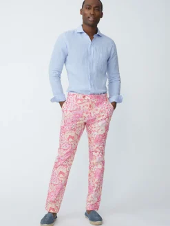 J.McLaughlin Lukas Pants In Posh Pansies- Pants