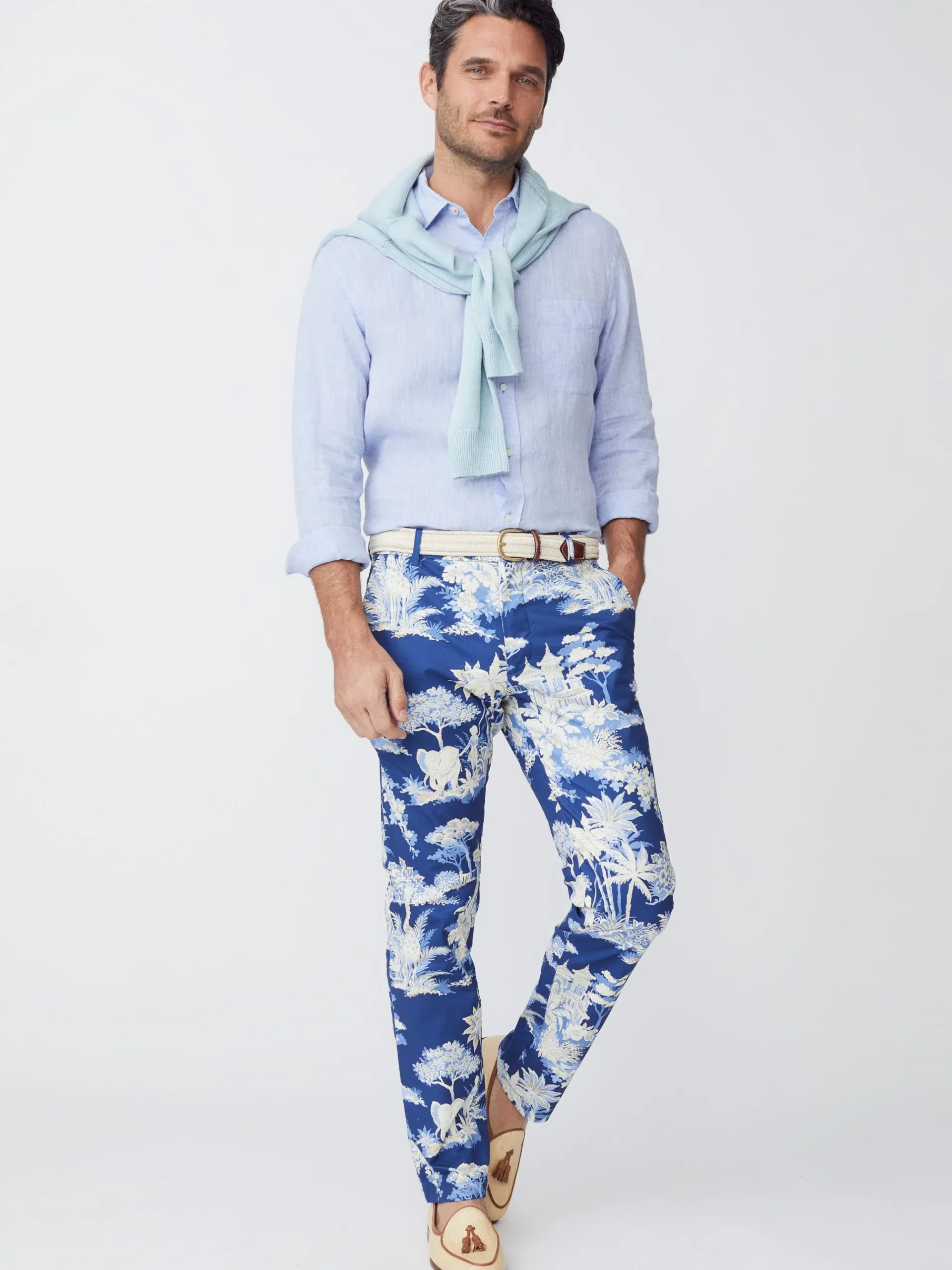 J.McLaughlin Lukas Pants In Safari Cove- Pants