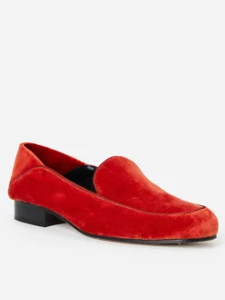 J.McLaughlin Luna Velvet Loafers-Women Loafers