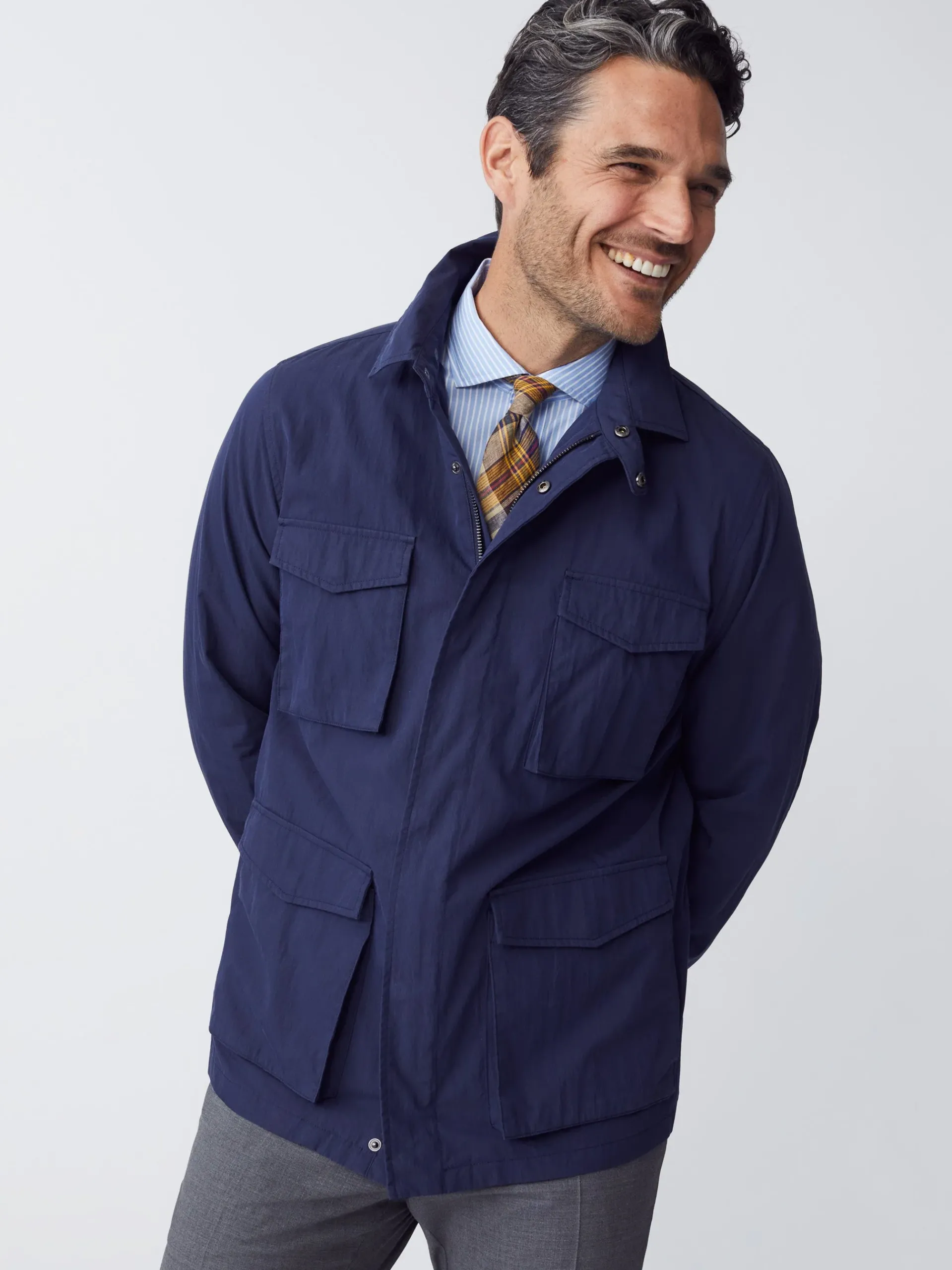 J.McLaughlin Madaket Safari Jacket- Jackets & Outerwear