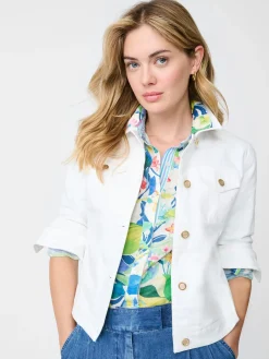 J.McLaughlin Medina Denim Jacket-Women Jackets & Outerwear
