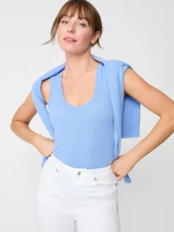 J.McLaughlin Megg Cashmere Tank-Women Sweaters