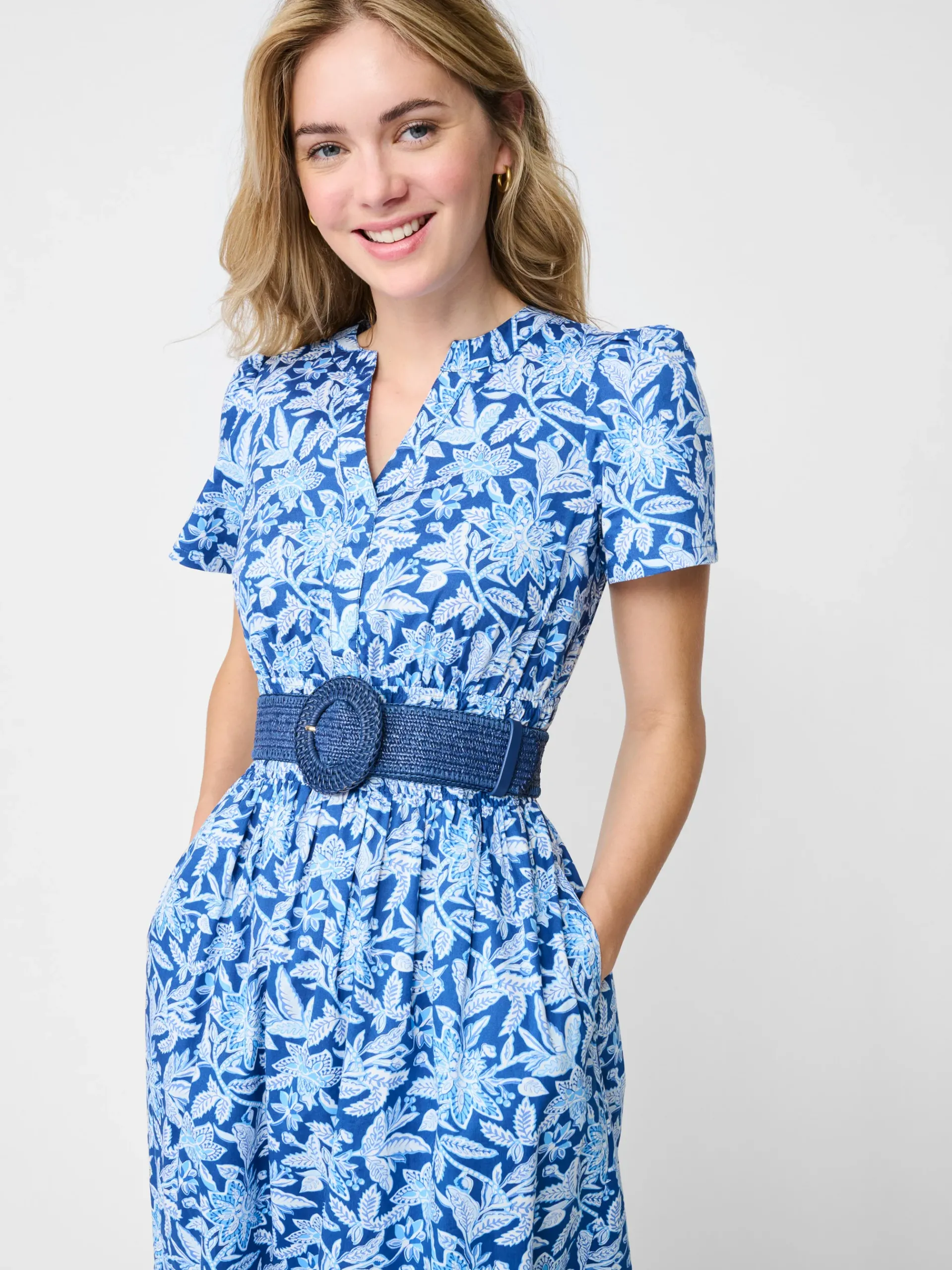 J.McLaughlin Mei Dress In Bloomsbury-Women Dresses