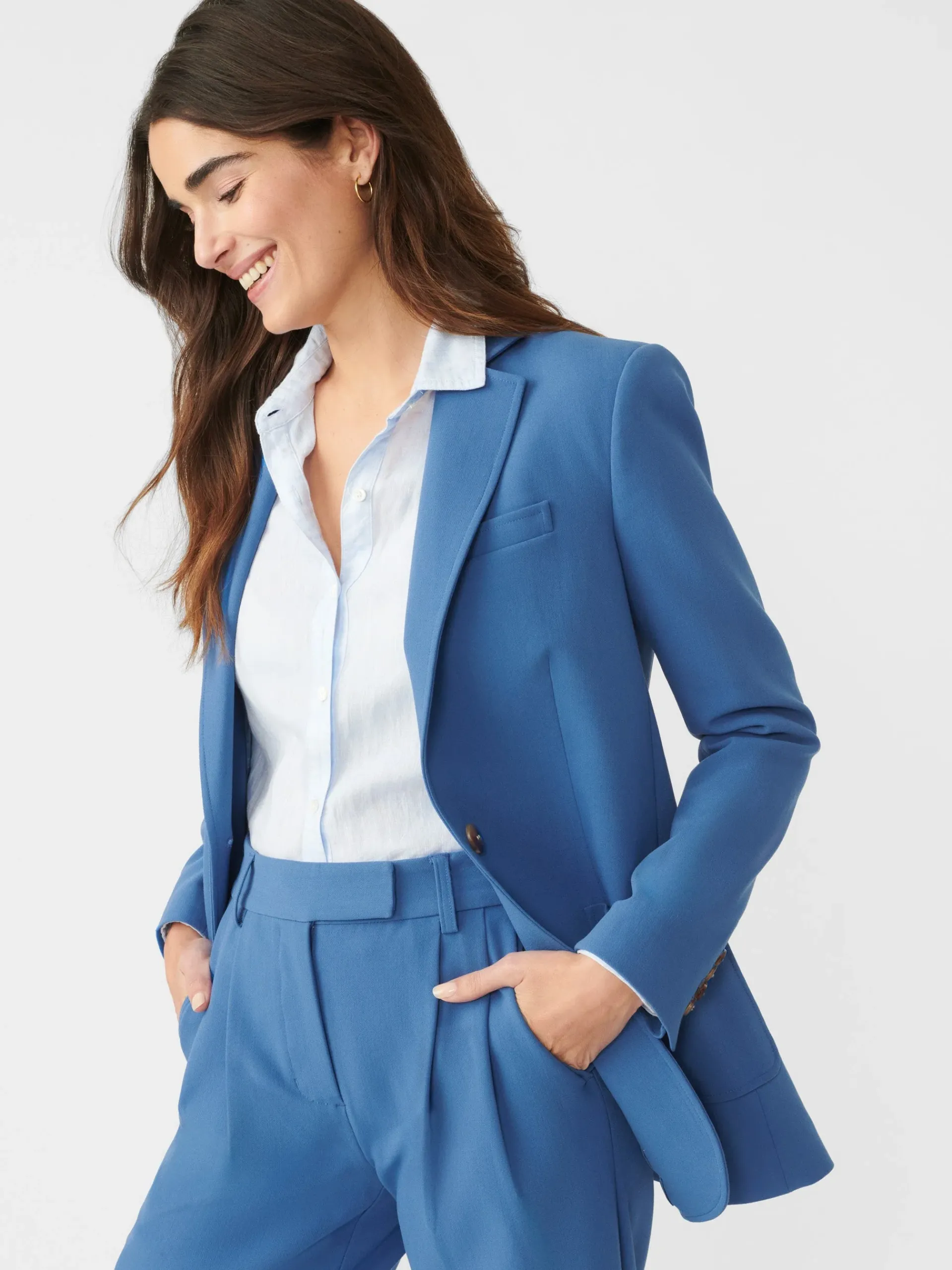 J.McLaughlin Mercia Blazer-Women Jackets & Outerwear|Suits & Sets