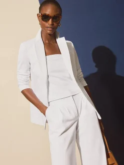J.McLaughlin Merona Cotton Twill Blazer-Women Jackets & Outerwear|Suits & Sets