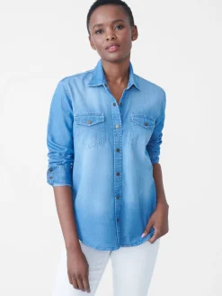 J.McLaughlin Miris Shirt-Women Tops