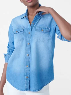J.McLaughlin Miris Shirt-Women Tops