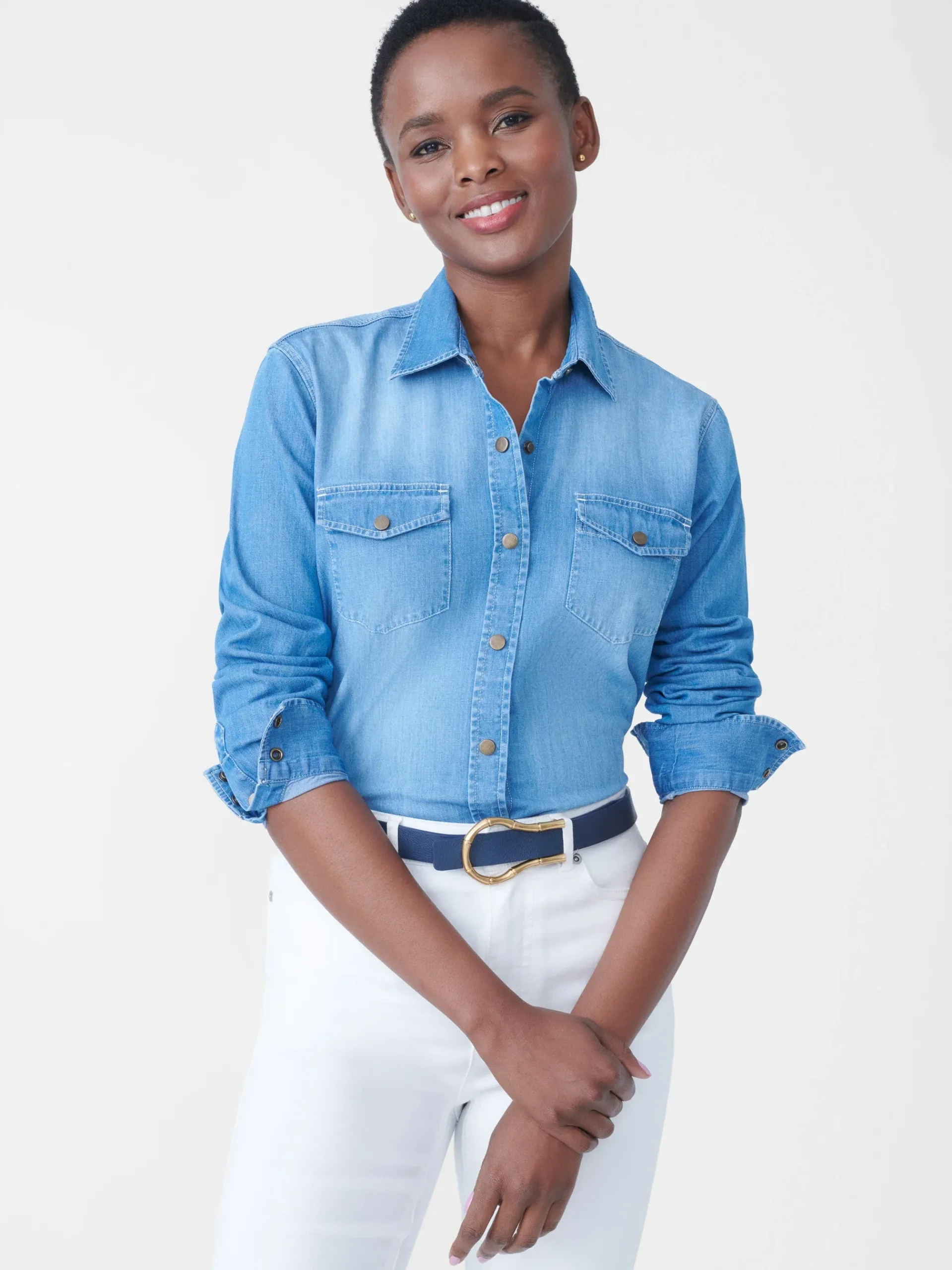 J.McLaughlin Miris Shirt-Women Tops
