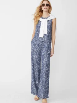 J.McLaughlin Morgan Pants In Leaf Lover Jacquard-Women Suits & Sets|Pants