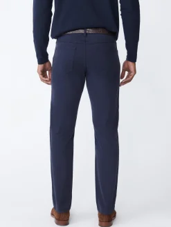 J.McLaughlin Parker 5-Pocket Straight Pants In Stretch Cotton Sateen- Pants