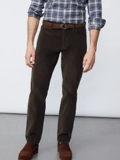 J.McLaughlin Parker 5-Pocket Straight Pants In Italian Stretch Cord- Pants