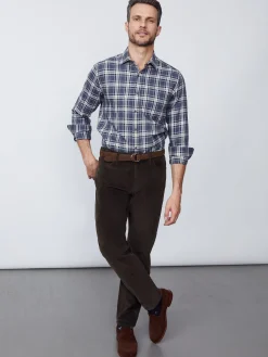J.McLaughlin Parker 5-Pocket Straight Pants In Italian Stretch Cord- Pants
