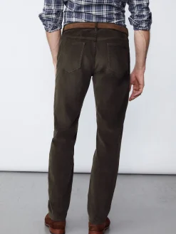 J.McLaughlin Parker 5-Pocket Straight Pants In Italian Stretch Cord- Pants