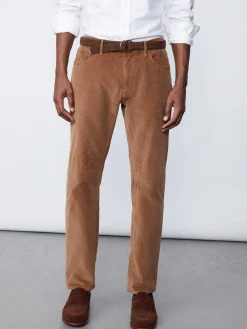 J.McLaughlin Parker 5-Pocket Straight Pants In Italian Stretch Cord- Pants