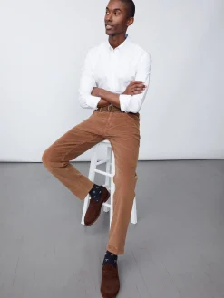 J.McLaughlin Parker 5-Pocket Straight Pants In Italian Stretch Cord- Pants
