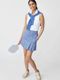 J.McLaughlin Parr Skort In Penscript-Women Skirts & Skorts