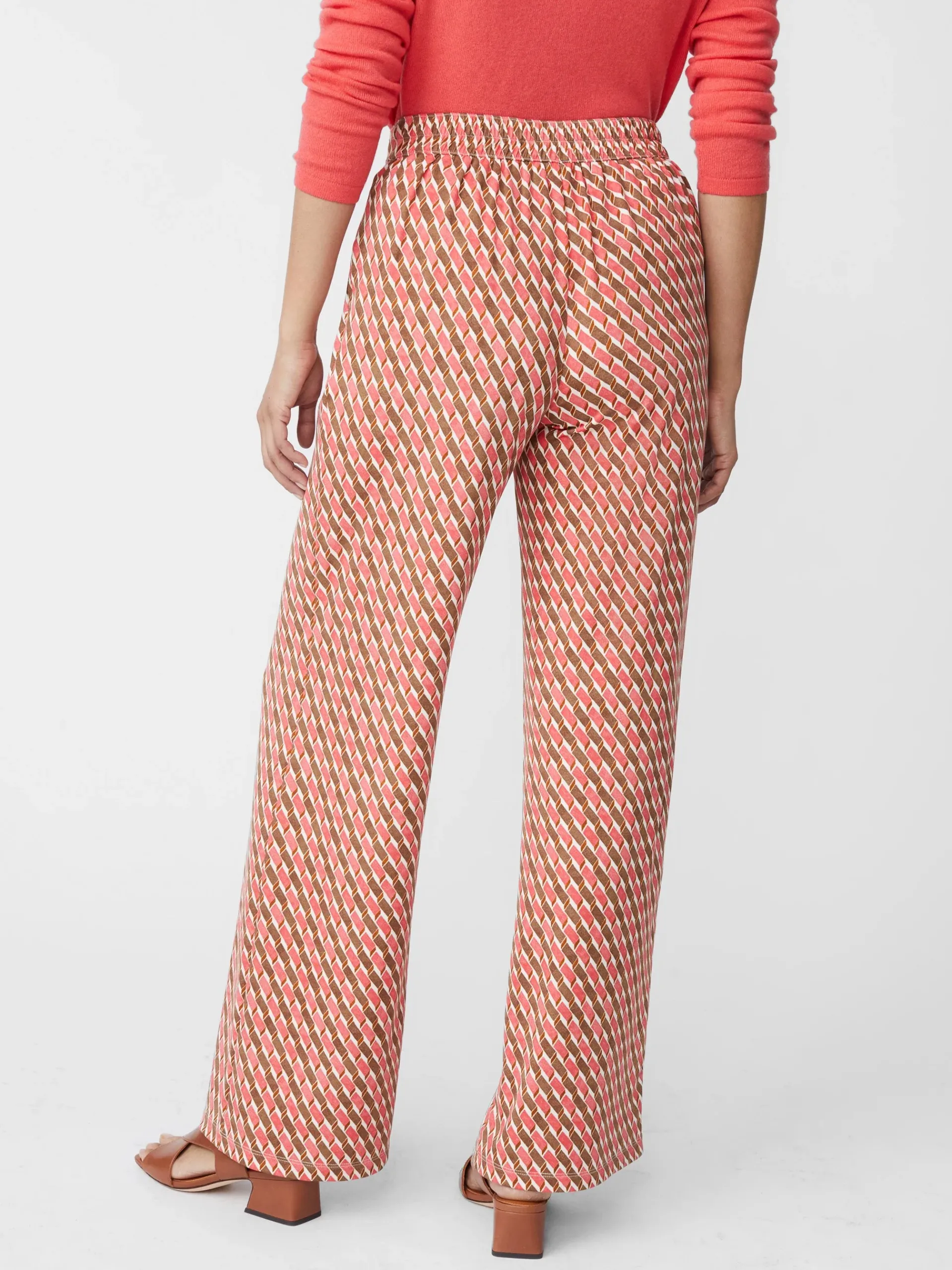 J.McLaughlin Pasha Pants In Mini Fernwood Geo-Women Suits & Sets|Pants