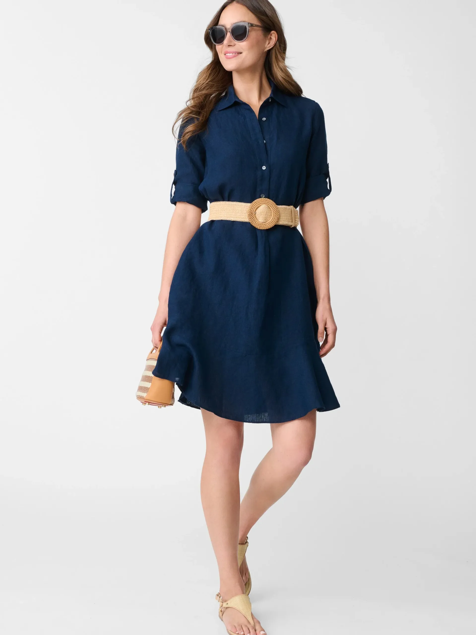 J.McLaughlin Popie Grasscloth Belt-Women Shoes & Accessories|Belts