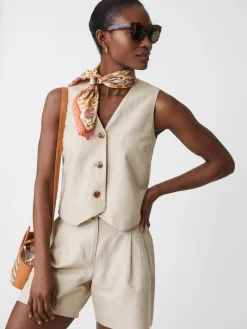 J.McLaughlin Prince Linen Shorts-Women Suits & Sets|Shorts