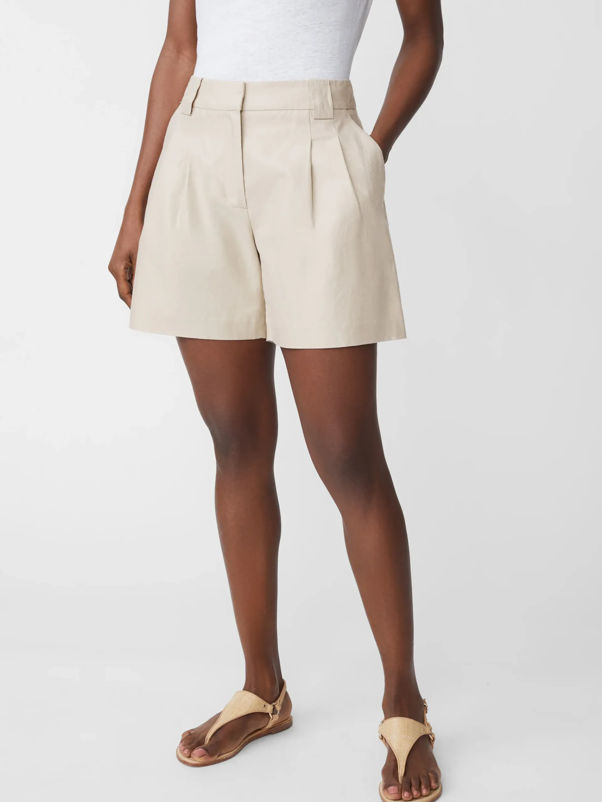 J.McLaughlin Prince Linen Shorts-Women Suits & Sets|Shorts