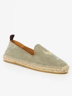 J.McLaughlin Rafe Suede Espadrilles In Martini- Shoes & Accessories|Loafers
