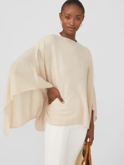 J.McLaughlin Rale Cashmere Poncho-Women Jackets & Outerwear|Sweaters