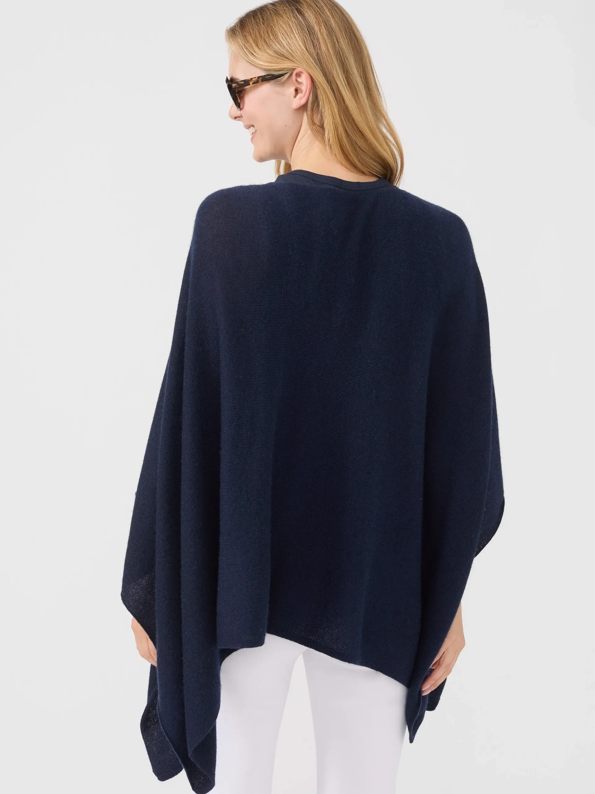 J.McLaughlin Rale Cashmere Poncho-Women Jackets & Outerwear|Sweaters