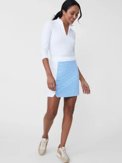 J.McLaughlin Ripley Skort In Mini Bangle Stripe-Women Skirts & Skorts