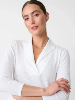 J.McLaughlin Romeo Linen Shirt-Women Tops