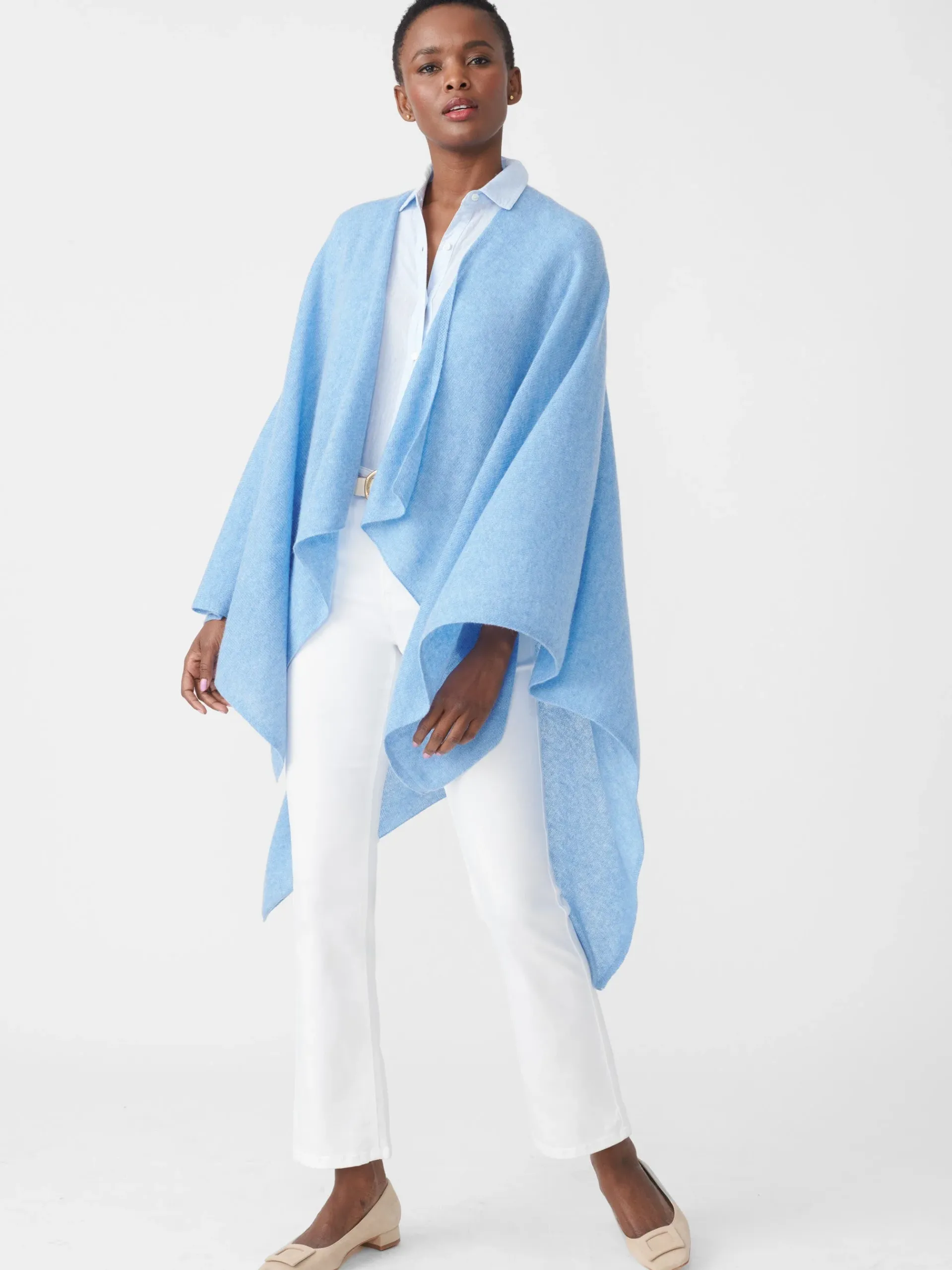 J.McLaughlin Rossi Cashmere Wrap-Women Jackets & Outerwear|Sweaters