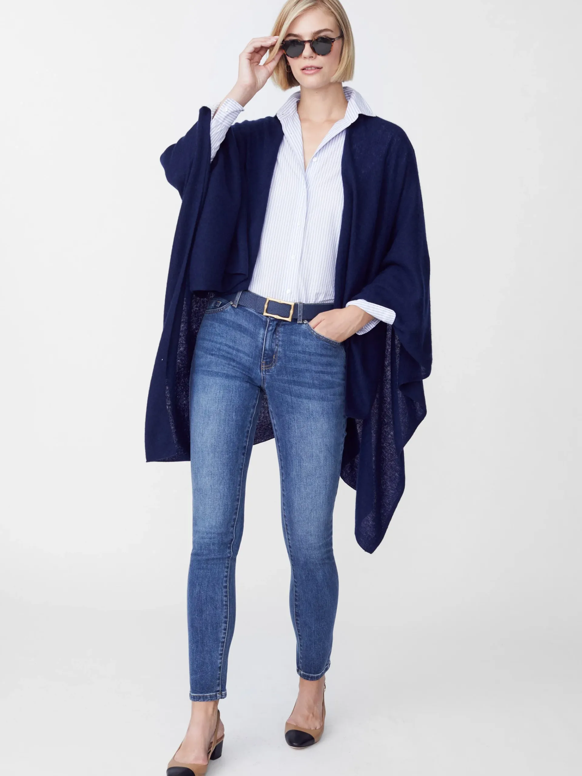 J.McLaughlin Rossi Cashmere Wrap-Women Jackets & Outerwear|Sweaters
