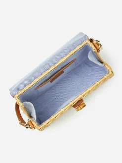 J.McLaughlin Royalton Wicker Handbag-Women Shoes & Accessories