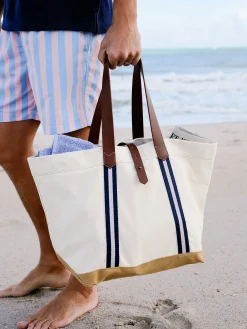 J.McLaughlin Sheldon Canvas Tote- Shoes & Accessories|Luggage & Travel