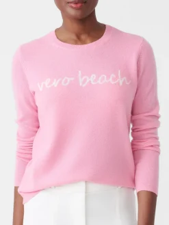 J.McLaughlin Shield Cashmere Sweater In Vero Beach-Women Sweaters
