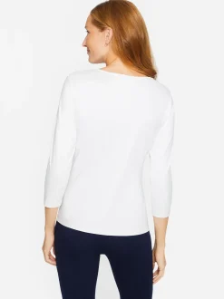 J.McLaughlin Signature Tee-Women Tops|Tees