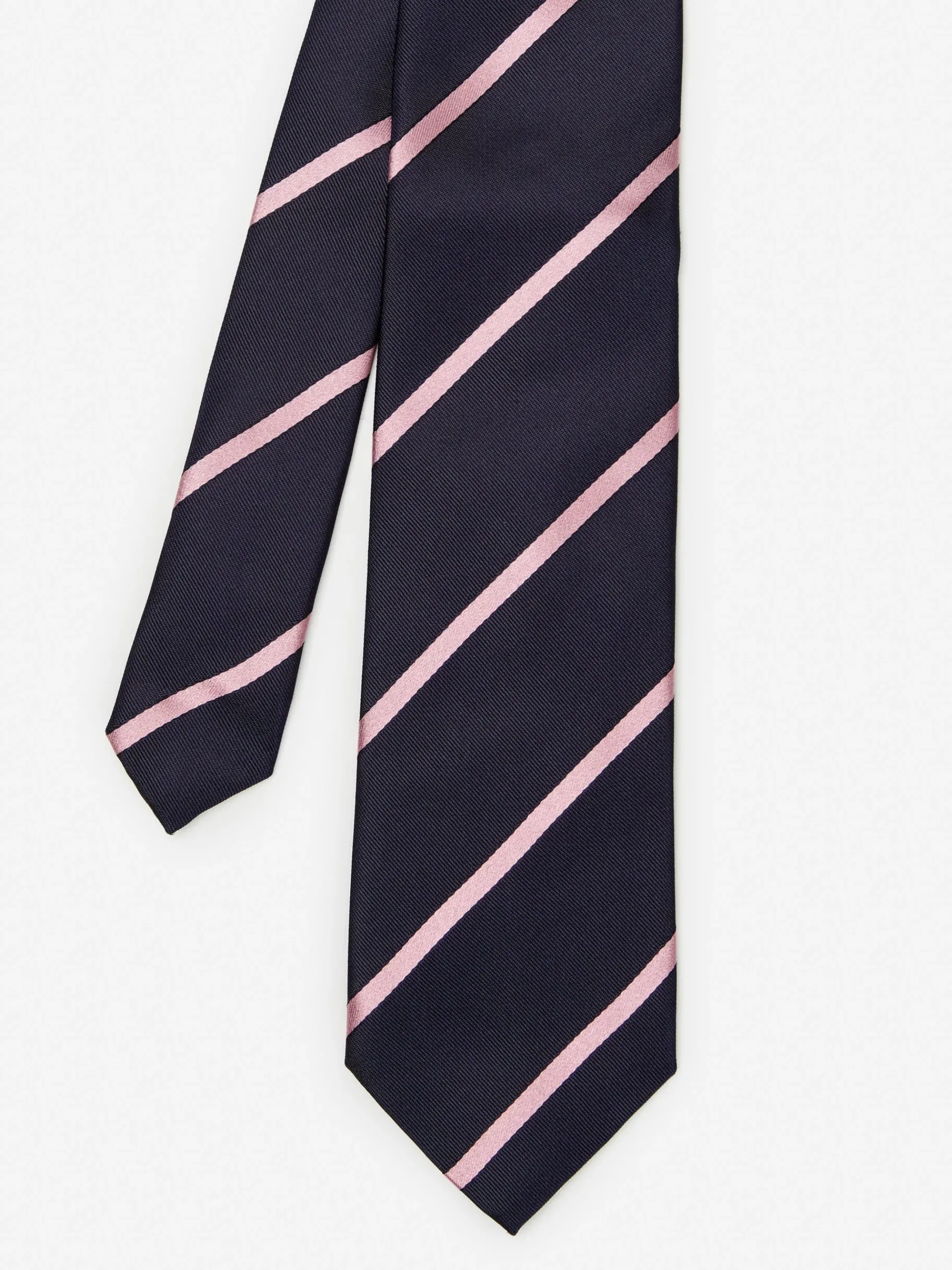 J.McLaughlin Silk Tie In Stripe- Shoes & Accessories|Ties