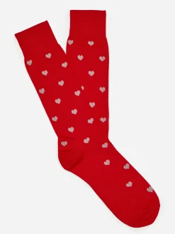 J.McLaughlin Socks In Heart- Shoes & Accessories|Socks