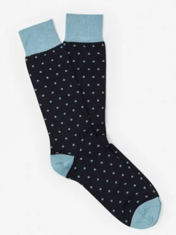 J.McLaughlin Socks In Polka Dots- Shoes & Accessories|Socks