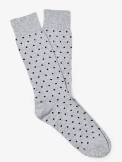 J.McLaughlin Socks In Polka Dots- Shoes & Accessories|Socks