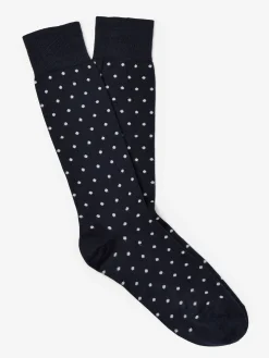 J.McLaughlin Socks In Polka Dots- Shoes & Accessories|Socks