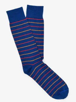J.McLaughlin Socks In Stripe- Shoes & Accessories|Socks