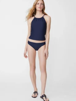 J.McLaughlin St. Lucia Tankini Bottom In Ocean Wave Jacquard-Women Swim