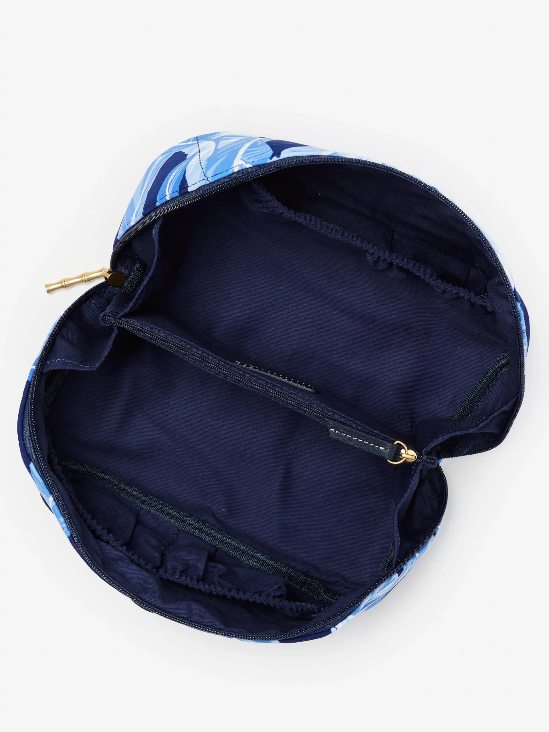 J.McLaughlin Stash Cosmetic Bag In Queen Palm-Women Shoes & Accessories|Handbags