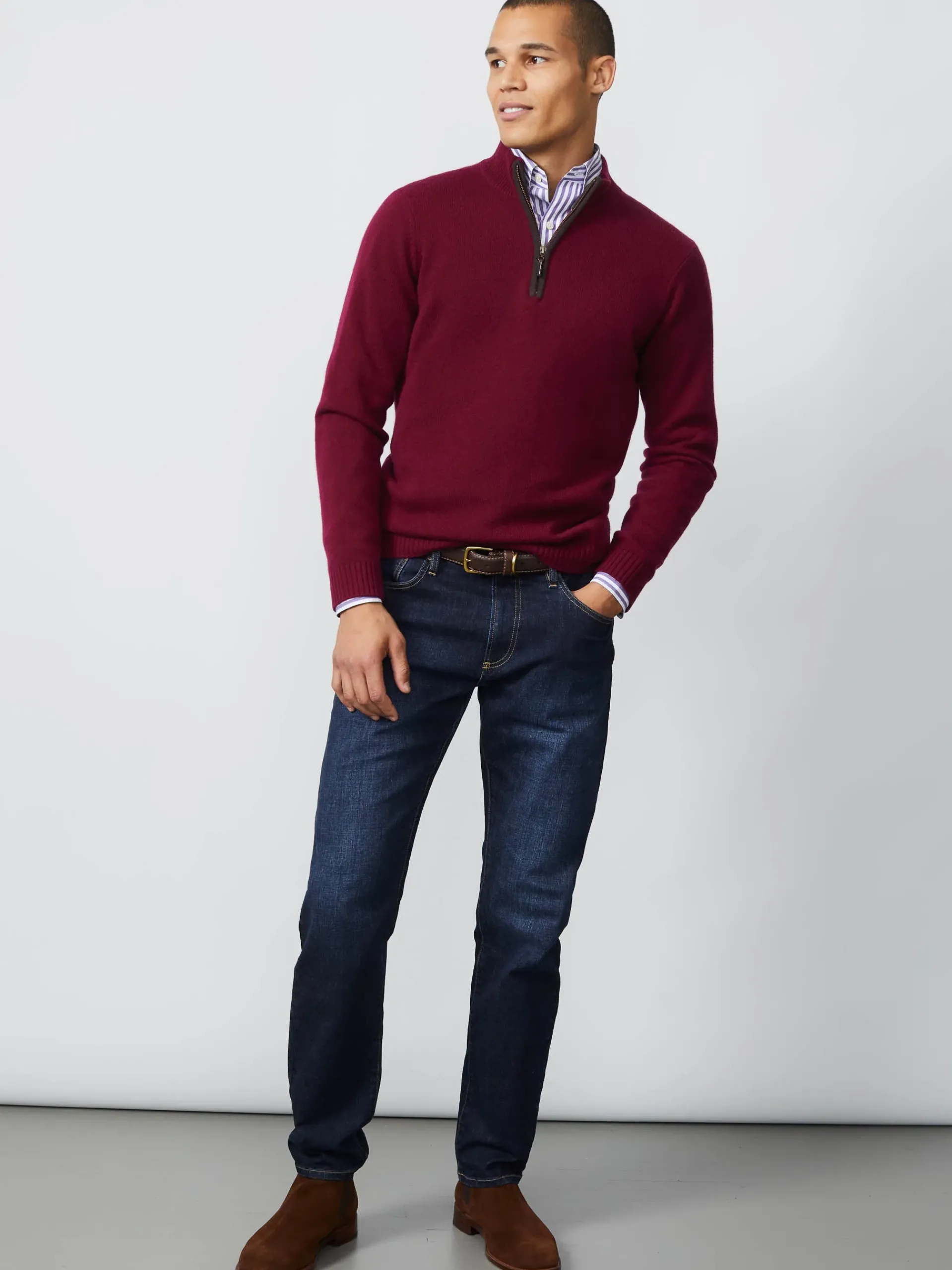 J.McLaughlin Tate Cashmere Sweater- Sweaters